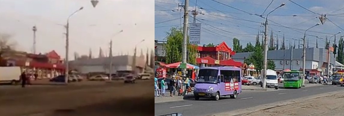 Коллаж из поста &laquo;Геолокация российского ЗРК &laquo;Панцирь-С1&raquo; в Украине&raquo; (источник) qzeiqhqixuiqukmp